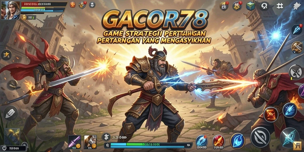 Gameplay seru GACOR78 dengan strategi mendalam.