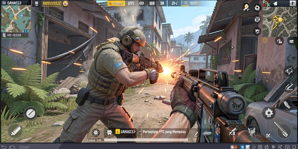 Gameplay intens dari GANAS33 dalam aksi penuh