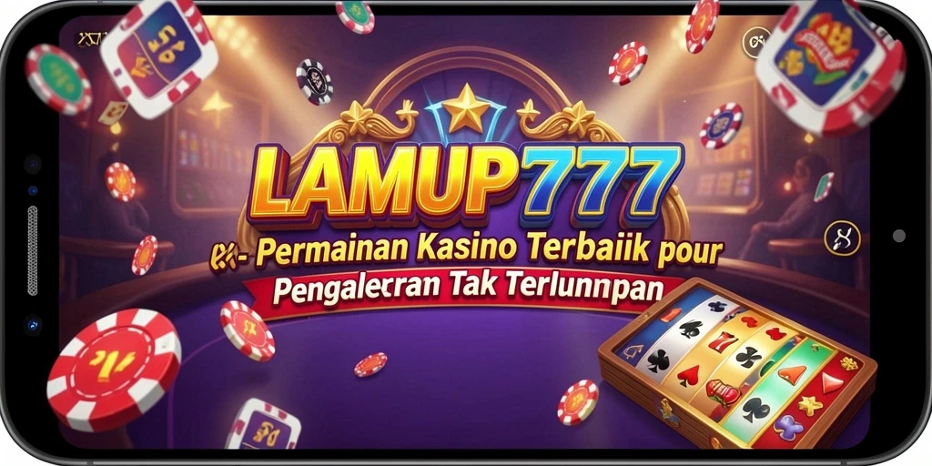 Gameplay menarik LAMPU777 dengan berbagai pilihan permainan Kasino.