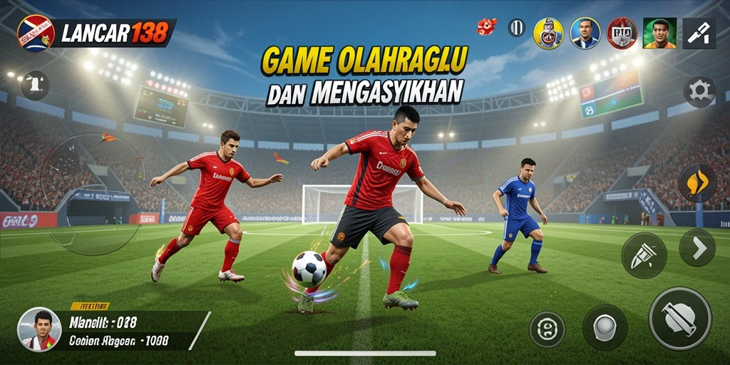 Tangkapan layar LANCAR138 menampilkan aksi olahraga yang mendebarkan.