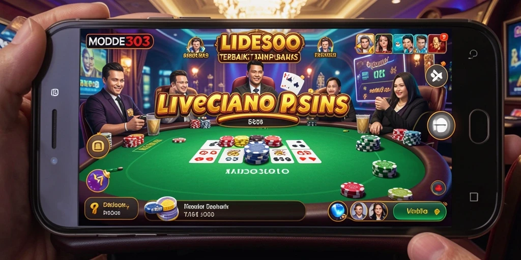 Tampilan permainan Live Casino di MODE303 yang mengasyikkan dan interaktif.