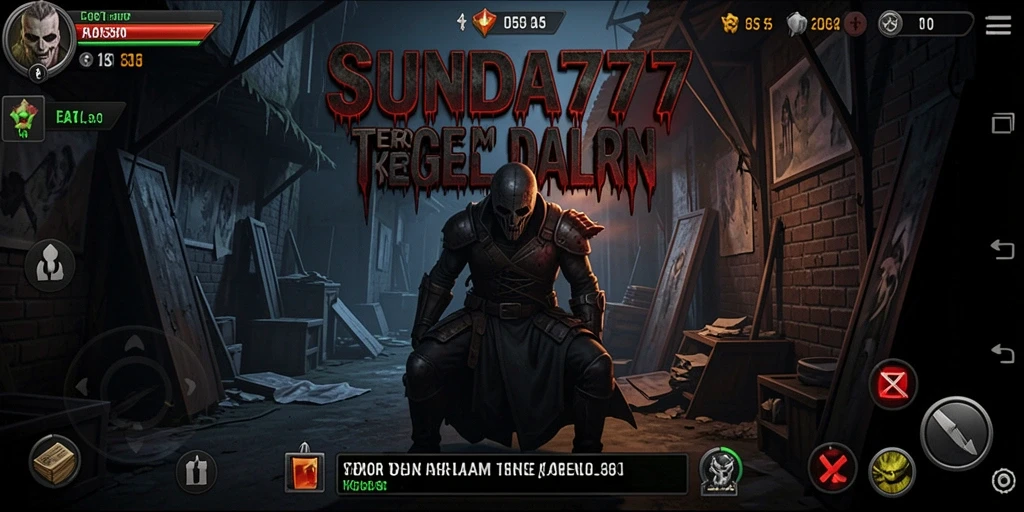 Screenshot SUNDA777 menampilkan momen menegangkan penuh kegelapan.