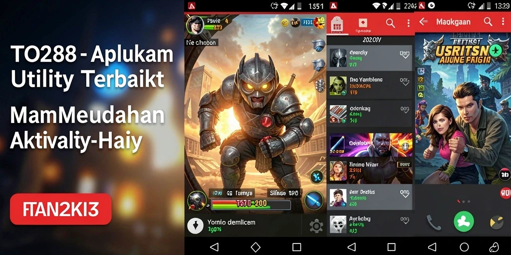 Tampilan antarmuka pengguna TO288 yang menarik dan fungsional.